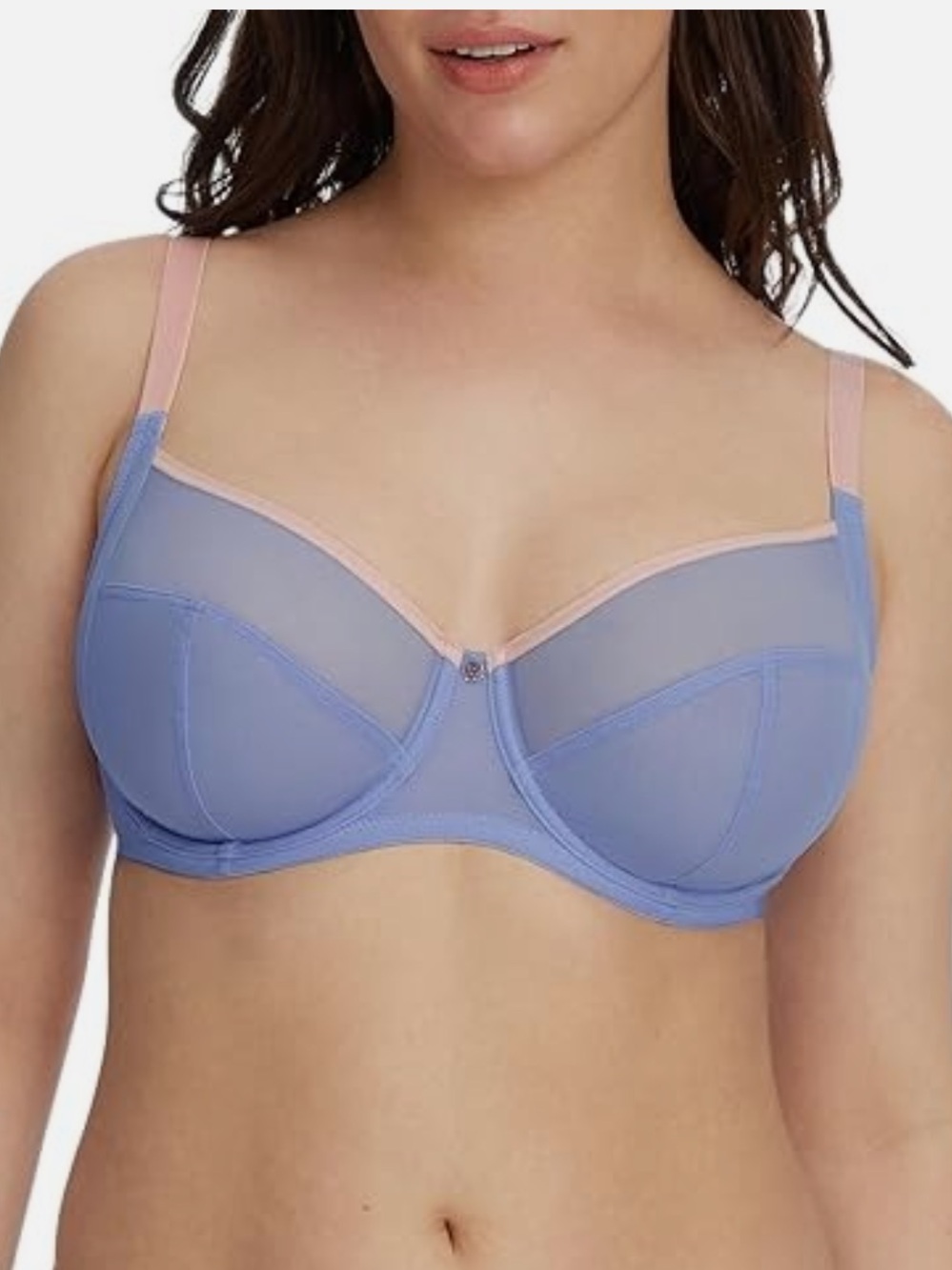 Skarlett Blue Spellbound Full Coverage Underwire Bra Blue/Pink Women’s Size 34H